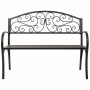 Banc Alexandra House Living Noir Fer 53 x 91 x 153 cm