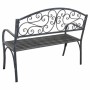 Banc Alexandra House Living Gris Fer 53 x 91 x 153 cm