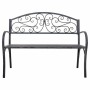 Banc Alexandra House Living Gris Fer 53 x 91 x 153 cm