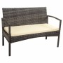 Banc Alexandra House Living Gris 55 x 85 x 110 cm