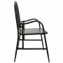 Banc Alexandra House Living Noir Métal 56 x 98 x 118 cm