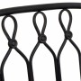 Banc Alexandra House Living Noir Métal 56 x 98 x 118 cm