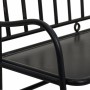 Banc Alexandra House Living Noir Métal 56 x 98 x 118 cm