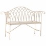 Banc Alexandra House Living Blanc Fer 50 x 88 x 110 cm