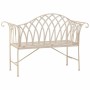 Banc Alexandra House Living Blanc Fer 50 x 88 x 110 cm