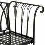 Banc Alexandra House Living Noir Fer 50 x 88 x 110 cm