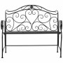 Banc Alexandra House Living Noir Fer 50 x 88 x 110 cm