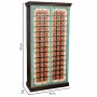 Armoire Alexandra House Living Multicouleur Laiton Bois de manguier 40 x 90 x 180 cm