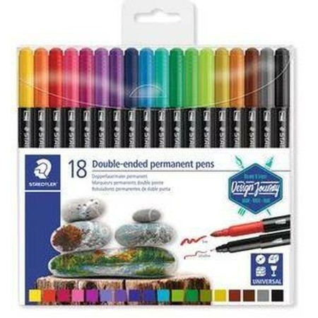 Rotulador permanente Staedtler 3187 Multicolor