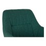 Chaise DKD Home Decor Métal Polyester (59.5 x 60.5 x 78 cm)