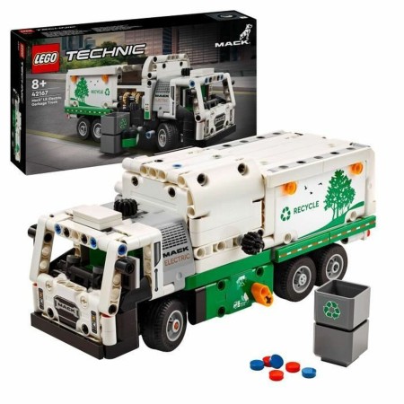 Playset Lego 42167 Mack LR Electric Garbage Truck Plastique