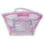 Bolso Mujer Barbie Logomania Transparente Rosa claro 54 x 35 x 17 cm