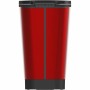 Seau à déchets avec pédale KIS Rouge polypropylène 50 L