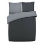 Parure de couette Vision Hugo Gris Anthracite