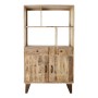 Étagère DKD Home Decor Métal Bois de manguier (95 x 40 x 170 cm)