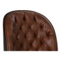 Chaise DKD Home Decor Marron Polyuréthane Métal (54.5 x 54 x 86 cm)