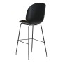 Tabouret DKD Home Decor Noir Polyuréthane Métal Camel (51 x 53 x 115 cm)