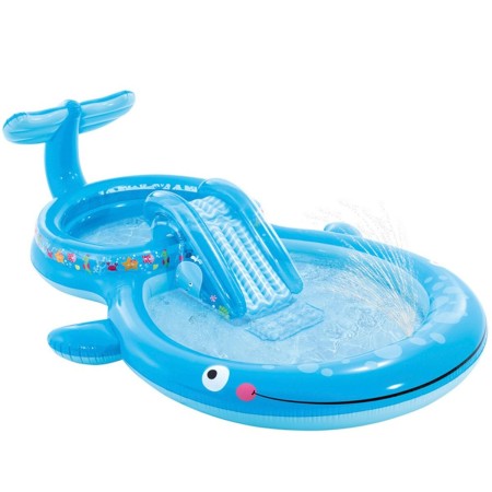 Pataugeoire gonflable pour enfants Intex Baleine Parc de jeux (Reconditionné B)