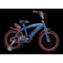 Bicicleta Infantil Spider-Man Huffy Azul Rojo 16" (Reacondicionado B)