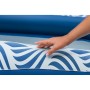 Bestway Matelas Gonflable avec Parasol Comfort Plush 198x112 cm Plage et Piscine 43732