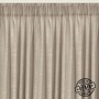 Rideau Alexandra House Living Rustik Gris Naturel 200 x 270 x 1 cm Translucide