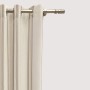 Rideau Alexandra House Living Rebeca Gris 140 x 270 x 1 cm Translucide