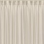 Cortina Alexandra House Living Rebeca Gris 300 x 270 x 1 cm Translúcido