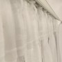 Rideau Alexandra House Living Rebeca Gris 300 x 270 x 1 cm Translucide
