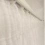 Rideau Alexandra House Living Lisboa Blanc 400 x 270 x 1 cm Translucide