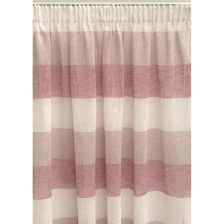 Rideau Alexandra House Living Alina Corail 200 x 270 x 1 cm Translucide