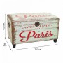Jeu de tabourets Alexandra House Living PVC Bois MDF 3 Pièces