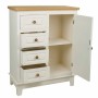 Buffet Alexandra House Living Blanc Naturel Bois de pin Bois MDF 32 x 84 x 66 cm