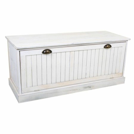 Coffre Alexandra House Living Blanc Bois de paulownia Bois MDF 40 x 45 x 104 cm