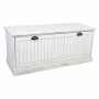 Coffre Alexandra House Living Blanc Bois de paulownia Bois MDF 40 x 45 x 104 cm