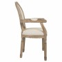 Silla de Comedor Alexandra House Living Beige 46 x 96 x 55 cm