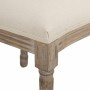 Silla de Comedor Alexandra House Living Beige 46 x 96 x 48 cm