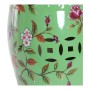 Table d'Appoint DKD Home Decor Vert Porcelaine Oiseaux (35 x 35 x 45 cm)