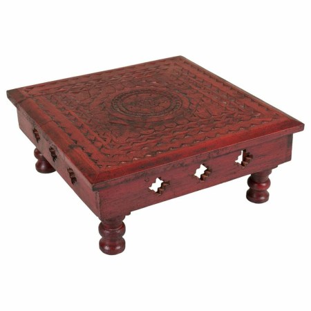 Mesa de Centro Alexandra House Living Rojo 33 x 14 x 33 cm