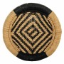 Jeu de tabourets Alexandra House Living Noir Naturel Bambou Corde 38 x 38 x 38 cm 2 Pièces