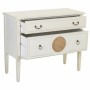 Commode Alexandra House Living Blanc Rotin Bois d'épicéa Bois MDF 72 x 38 x 88 cm