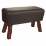 Taburete Alexandra House Living PVC Madera MDF 30 x 47 x 72 cm