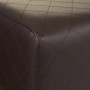 Taburete Alexandra House Living PVC Madera MDF 30 x 47 x 72 cm