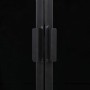 Cajonera multiusos Alexandra House Living Marrón Gris Madera Metal Vidrio 41 x 50 x 161 cm