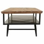 Mesa de Centro Alexandra House Living Marrón Gris Metal Madera de mango 65 x 44 x 125 cm