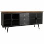 Buffet Alexandra House Living Marron Gris Bois Métal 42 x 74 x 164 cm