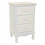 Table de Nuit Alexandra House Living Blanc Crème 33 x 68 x 41 cm