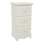 Table de Nuit Alexandra House Living Blanc Crème 26 x 60 x 31 cm