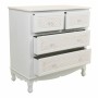 Commode Alexandra House Living Blanc Crème Métal Bois de pin Bois MDF 40 x 81 x 80 cm