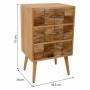 Caisson à Tiroirs Alexandra House Living Naturel Bois de paulownia 75 x 38 x 45 cm