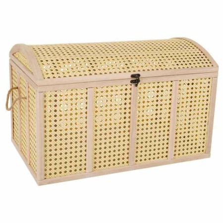 Coffre Alexandra House Living Naturel Plastique Bois MDF 52 x 31 x 51 cm